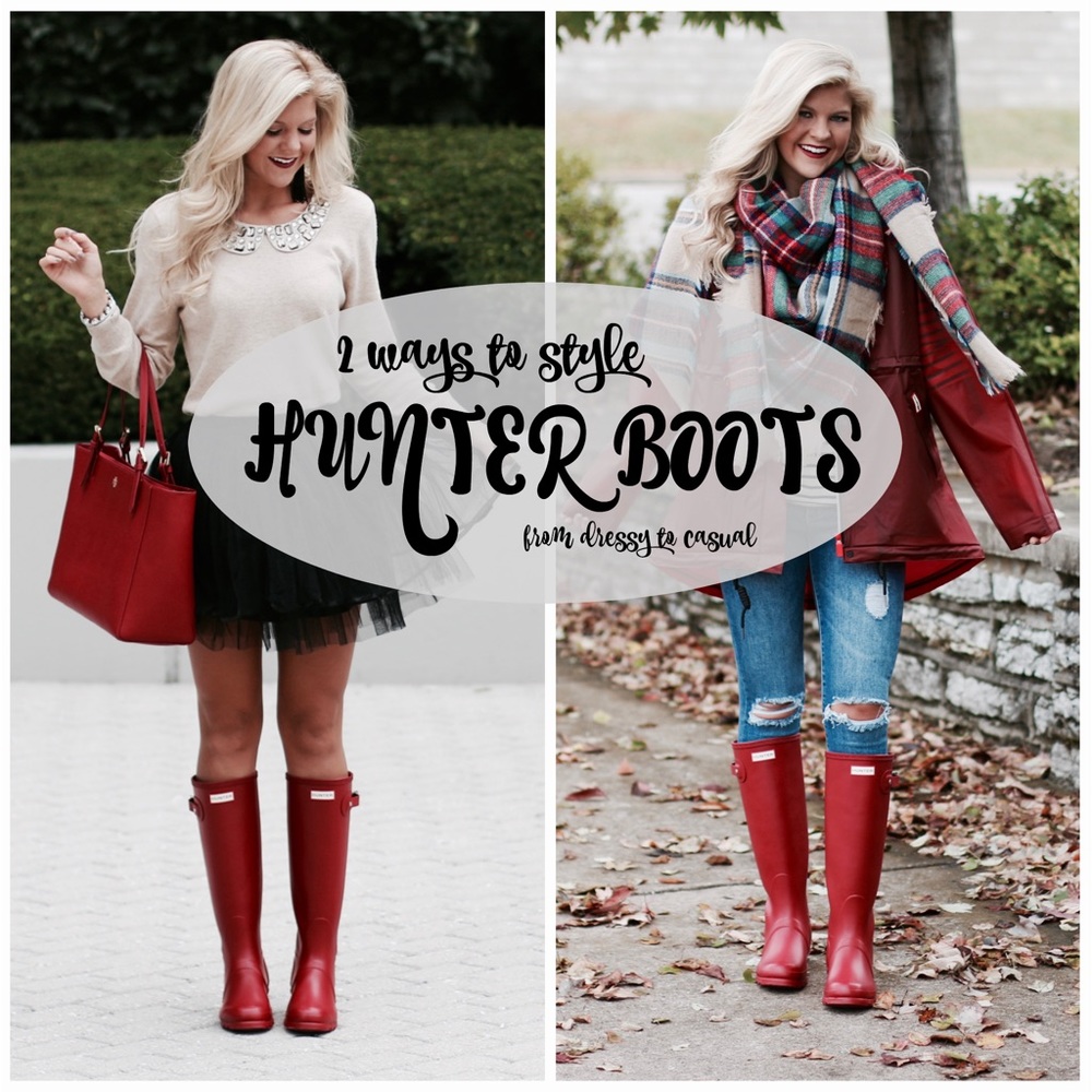Hunter Original Short Gloss Boots - Picture 10 of 15